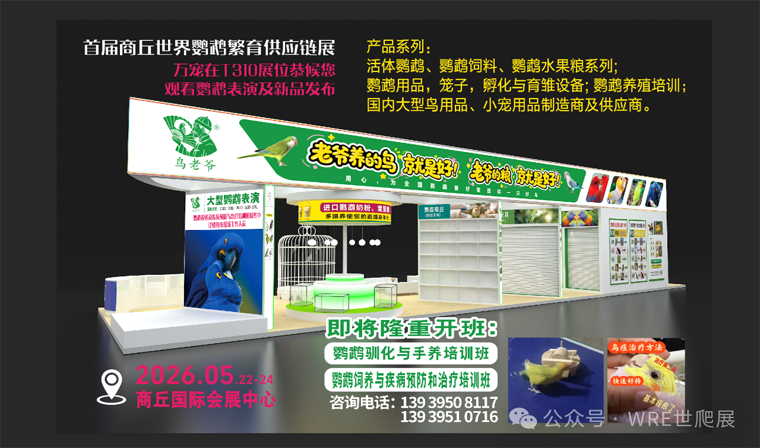 万宠鹦鹉 万千宠爱 ，商丘鹦鹉展我们在T310恭候您！